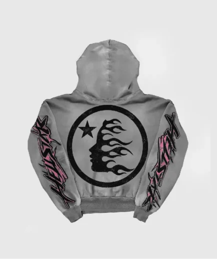 Grey Hellstar Hoodie