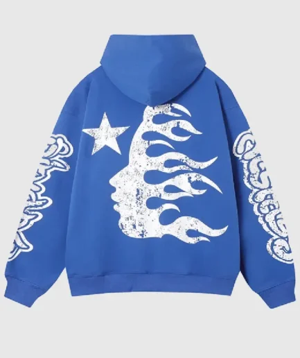 Hellstar Hoodie Blue