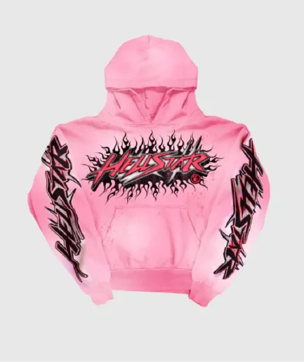 Hellstar Hoodie Pink