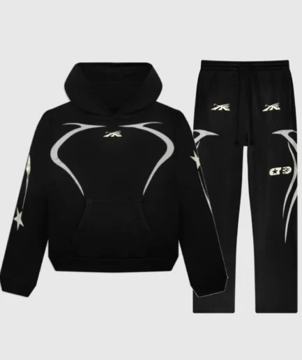 Hellstar Sports Jet Black Tracksuit
