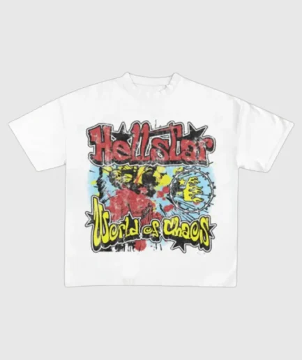White And Red Hellstar Shirt