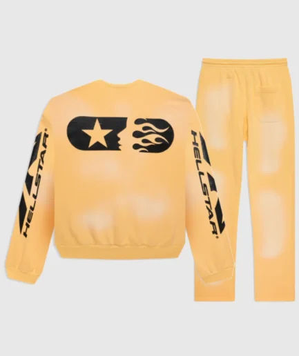 Yellow Hellstar Sports Sweatsuit
