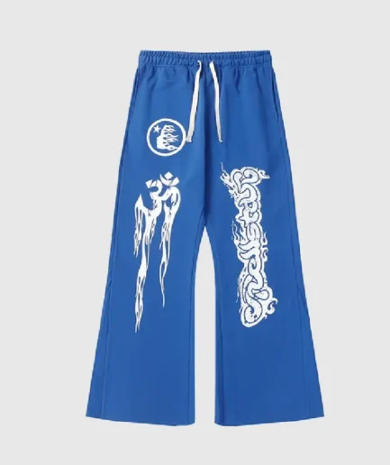 Blue Hellstar Sweatpants